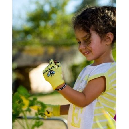 Gants de jardinage et loisirs enfant rouge Anabel-ROSTAING 5-6 ans/Gants T5- 6 enf resp. grip leash