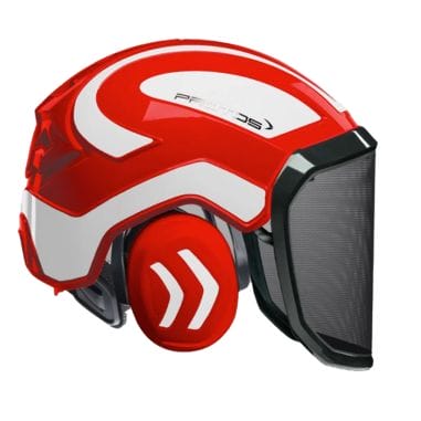 CASQUE ARBORIST INTEGRAL ROUGE/BLANC - PROTOS