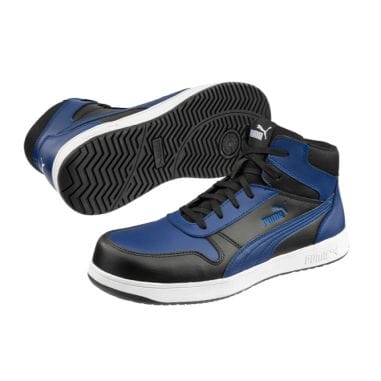 CHAUSSURES HAUTE S3 DE SECURITE FRONTCOURT NOIR BLEU PUMA