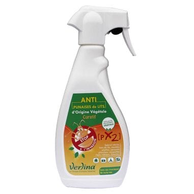 ANTI-PUNAISE DE LITS NATURELLE (CURATIF FORTE PRESENCE) - SPRAY 500 ML