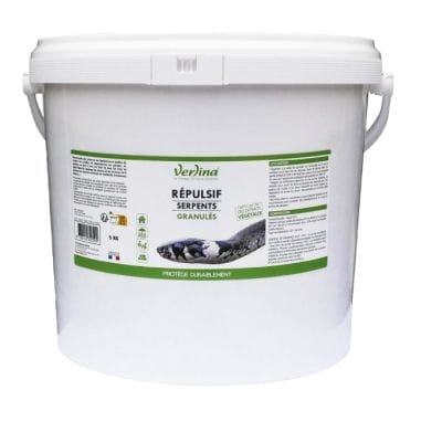 REPULSIF SERPENT D'ORIGINE NATURELLE (EN GRANULES) - SEAU 5 KG