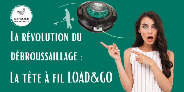 La révolution du débroussaillage : La tête à fil LOAD&GO 